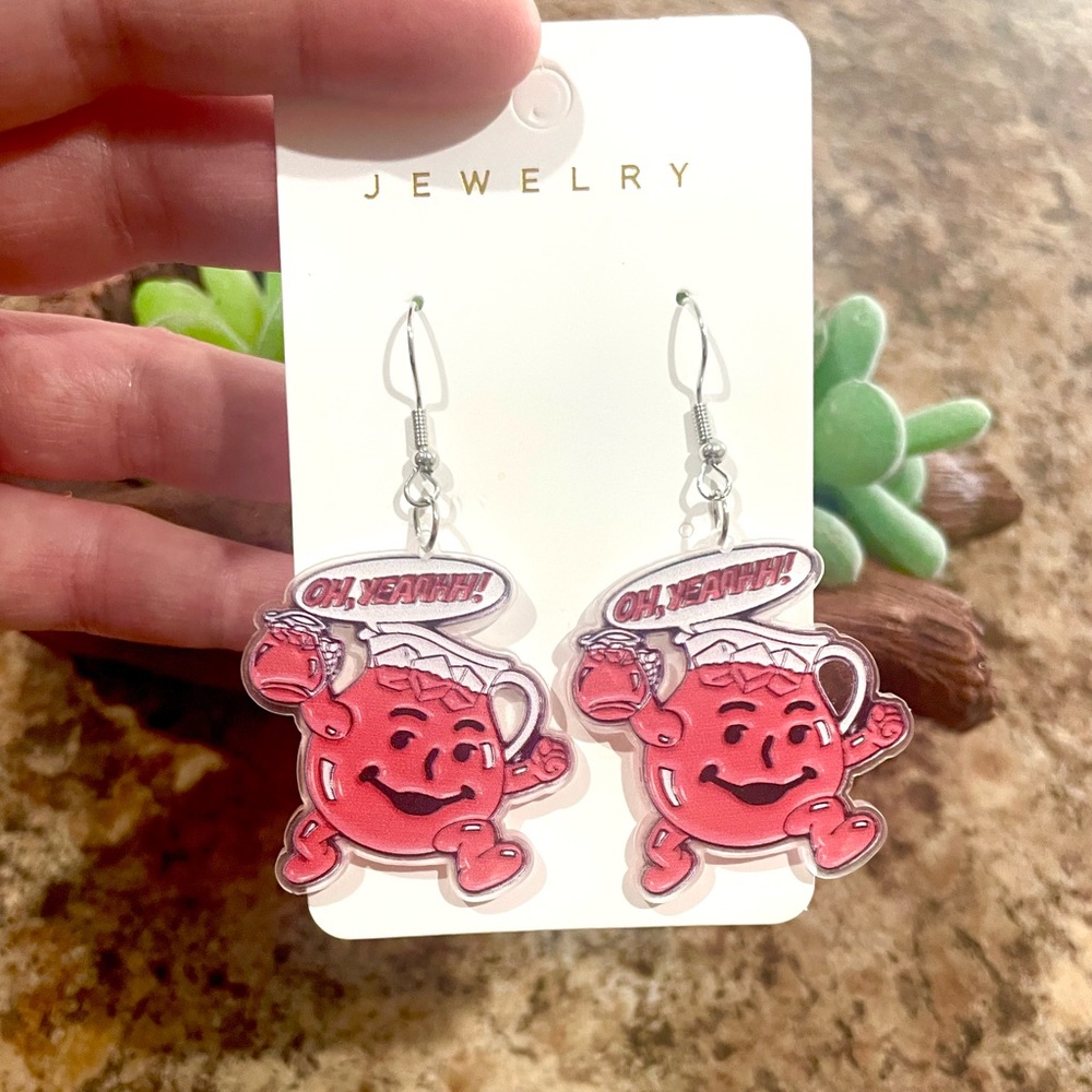 Kool-Aid Acrylic Earrings - Picture 5 of 7